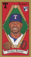 KUMAR ROCKER RC 2025 Topps T205 BLANK BACK Parallel ~ Rangers