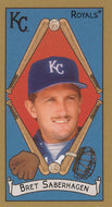 BRET SABERHAGEN 2025 Topps T205 BLANK BACK Parallel ~ Royals