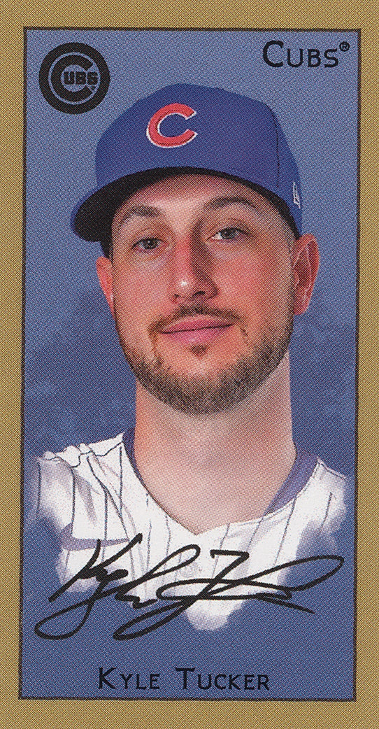 KYLE TUCKER 2025 Topps T205 BLANK BACK Parallel ~ Cubs
