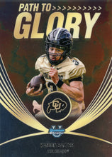 Load image into Gallery viewer, 2025 Bowman University Chrome Football PATH TO GLORY INSERTS ~ Pick your card

