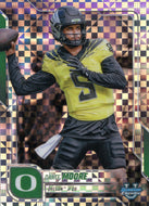 2025 Bowman University Chrome Football XFRACTOR Parallels