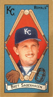 BRET SABERHAGEN 2025 Topps T205 BLANK BACK Parallel ~ Royals