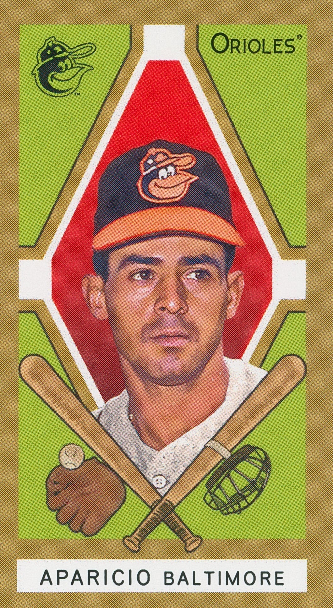 LUIS APARICIO 2025 Topps T205 DESIGN VARIATION SSP ~ Orioles