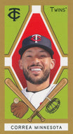 CARLOS CORREA 2025 Topps T205 DESIGN VARIATION SSP ~ Twins