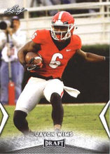 Load image into Gallery viewer, 2018 Leaf Draft Football Cards: #28 Javon Wims
