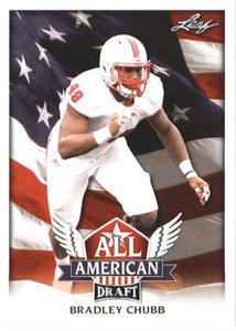 2018 Leaf Draft Football Cards - All American: #AA-03 Bradley Chubb
