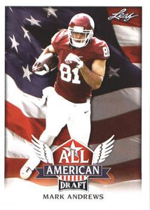 2018 Leaf Draft Football Cards - All American: #AA-07 Mark Andrews