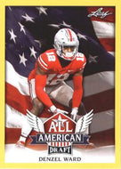 2018 Leaf Draft Football Cards - All American Gold: #AA-05 Denzel Ward