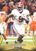 Load image into Gallery viewer, 2018 Leaf Draft Football Cards - Gold: #08 Bo Scarbrough
