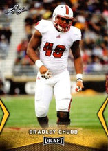 Load image into Gallery viewer, 2018 Leaf Draft Football Cards - Gold: #09 Bradley Chubb
