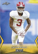 Load image into Gallery viewer, 2018 Leaf Draft Football Cards - Gold: #10 Calvin Ridley
