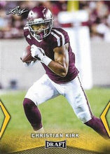 Load image into Gallery viewer, 2018 Leaf Draft Football Cards - Gold: #11 Christian Kirk
