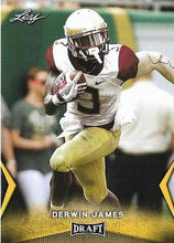 Load image into Gallery viewer, 2018 Leaf Draft Football Cards - Gold: #21 Derwin James
