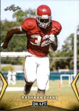 Load image into Gallery viewer, 2018 Leaf Draft Football Cards - Gold: #48 Rashaan Evans
