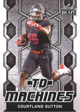 Load image into Gallery viewer, 2018 Leaf Draft Football Cards - TD Machines: #TD-05 Courtland Sutton
