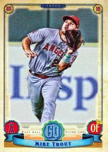 2019 Topps Gypsy Queen Baseball Cards (1-100): #1 Mike Trout
