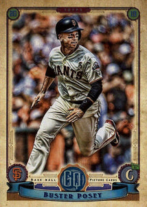 2019 Topps Gypsy Queen Baseball Cards (1-100): #17 Buster Posey
