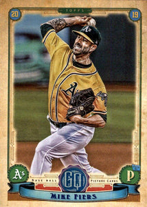 2019 Topps Gypsy Queen Baseball Cards (1-100): #19 Mike Fiers