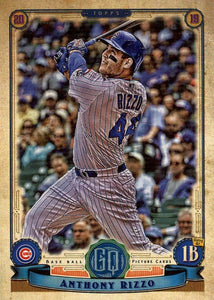 2019 Topps Gypsy Queen Baseball Cards (1-100): #32 Anthony Rizzo