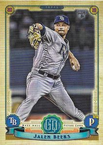 2019 Topps Gypsy Queen Baseball Cards (1-100): #47 Jalen Beeks RC