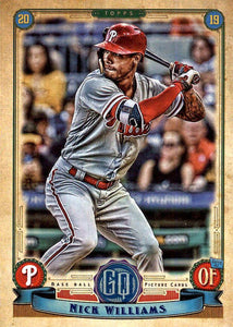 2019 Topps Gypsy Queen Baseball Cards (1-100): #70 Nick Williams