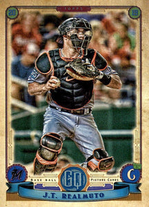 2019 Topps Gypsy Queen Baseball Cards (1-100): #95 J.T. Realmuto
