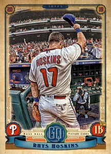 2019 Topps Gypsy Queen Baseball Cards (101-200): #102 Rhys Hoskins