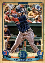 Load image into Gallery viewer, 2019 Topps Gypsy Queen Baseball Cards (101-200): #122 J.D. Martinez
