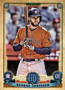 2019 Topps Gypsy Queen Baseball Cards (101-200): #133 George Springer