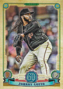 2019 Topps Gypsy Queen Baseball Cards (101-200): #193 Johnny Cueto