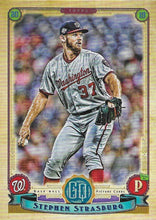 Load image into Gallery viewer, 2019 Topps Gypsy Queen Baseball Cards (201-300): #211 Stephen Strasburg
