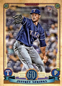 2019 Topps Gypsy Queen Baseball Cards (201-300): #255 Jeffrey Springs RC