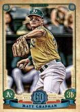 Load image into Gallery viewer, 2019 Topps Gypsy Queen Baseball Cards (201-300): #260 Matt Chapman
