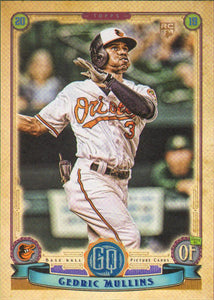 2019 Topps Gypsy Queen Baseball Cards (201-300): #287 Cedric Mullins RC