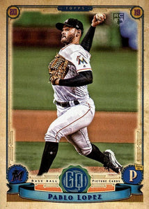 2019 Topps Gypsy Queen Baseball Cards (201-300): #290 Pablo Lopez RC