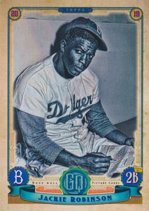 2019 Topps Gypsy Queen Baseball Cards SP (301-320): #301 Jackie Robinson SP