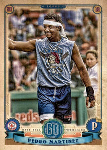 2019 Topps Gypsy Queen Baseball Cards SP (301-320): #310 Pedro Martinez SP