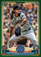 Load image into Gallery viewer, 2019 Topps Gypsy Queen Baseball GREEN Parallels: #61 Dereck Rodriguez
