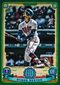 2019 Topps Gypsy Queen Baseball GREEN Parallels: #78 Byron Buxton