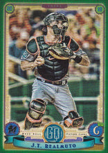 Load image into Gallery viewer, 2019 Topps Gypsy Queen Baseball GREEN Parallels: #95 J.T. Realmuto
