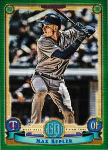 2019 Topps Gypsy Queen Baseball GREEN Parallels: #107 Max Kepler