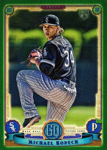 2019 Topps Gypsy Queen Baseball GREEN Parallels: #130 Michael Kopech RC