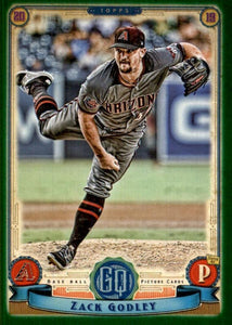 2019 Topps Gypsy Queen Baseball GREEN Parallels: #177 Zack Godley