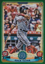 Load image into Gallery viewer, 2019 Topps Gypsy Queen Baseball GREEN Parallels: #179 Adam Eaton
