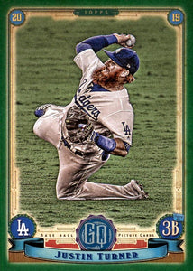 2019 Topps Gypsy Queen Baseball GREEN Parallels: #221 Justin Turner