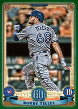 Load image into Gallery viewer, 2019 Topps Gypsy Queen Baseball GREEN Parallels: #276 Rowdy Tellez
