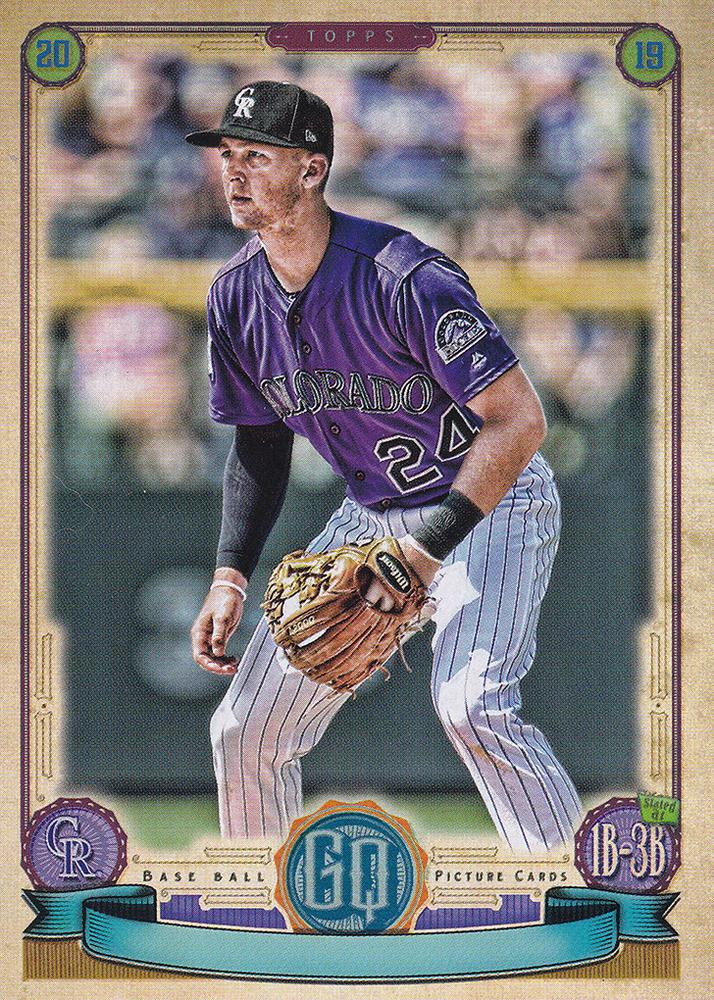 2019 Topps Gypsy Queen Baseball MISSING NAMEPLATE Parallels: #85 Ryan McMahon