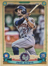 Load image into Gallery viewer, 2019 Topps Gypsy Queen Baseball LOGO SWAP Parallels: #166 Jose Altuve
