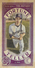 Load image into Gallery viewer, 2019 Topps Gypsy Queen Baseball FORTUNE TELLER MINI Inserts: #FTM-CY Christian Yelich
