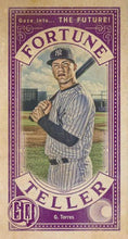 Load image into Gallery viewer, 2019 Topps Gypsy Queen Baseball FORTUNE TELLER MINI Inserts: #FTM-GT Gleyber Torres

